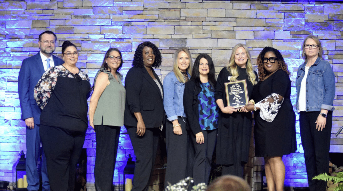 Arbor Oaks Healthcare Malvern 2026 Large Business of the Year Award from Malvern/Hot Spring County Chamber of Commerce.